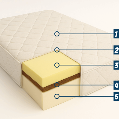 Comfort – łóżko tapicerowane RM Meble
